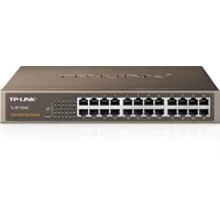 TP-Link TL-SF1024D 24-portos switch nem menedzselt fém ház rackbe szerelhető 24x10-100 Mb/s RJ-45