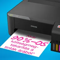 EPSON C11CJ70402 EcoTank L1230 fekete 33 oldal perc, színes 15 oldal perc, A4, kétoldalas, usb, 100 lap bemeneti, 30 lap kimeneti, 5760 x 1440 #5