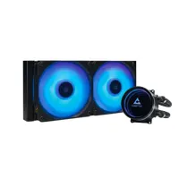 Chieftec CLC-240-RGB Iceberg 240 rgb 2x120 argb pwm Infinity mirror blokk 400 mm cső