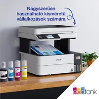 EPSON C11CJ88403 EcoTank L6490 4 szín tintasugaras kétoldalas fax WiFi LAN 6,1 cm érintőképernyő #9