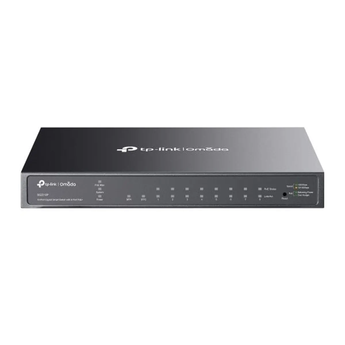 TP-Link SG2210P Omada 8-port PoE Gigabit kapcsoló 2 SFP 58W PoE 20 Gbps #1