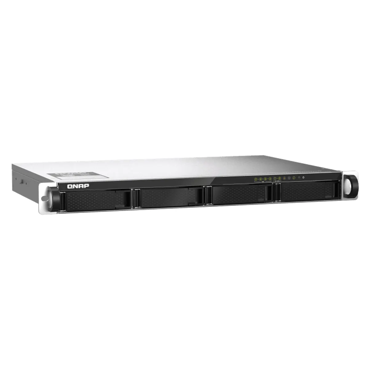 QNAP TS-435XeU-4G 4 lemezes 1U rövid mélységű nas 2x10GbE SFP 2x2.5GbE 2x M.2 NVMe SSD 4GB DDR4 #1