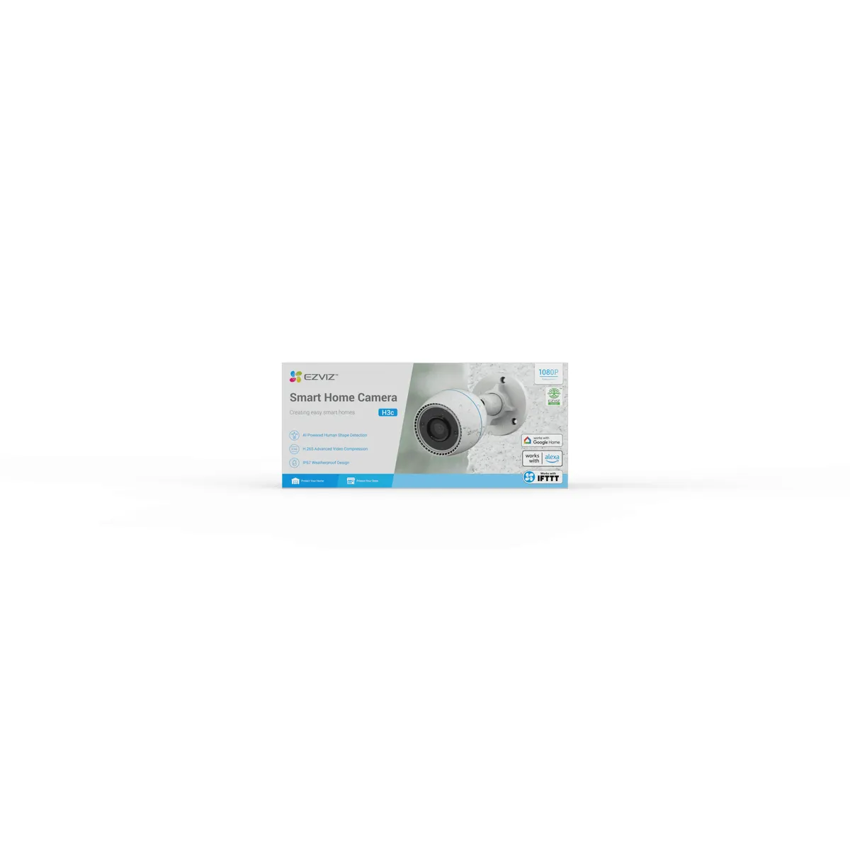 EZVIZ 303102559 H3C 2 MP kültéri kamera WiFi 1080p IP67 mozgásérzékelés hangfelvétel éjjellátó H.265 microSD 256GB #3