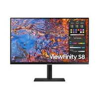 Samsung LS27B800PXPXEN ViewFinity S8 27" IPS 3840x2160 60 Hz 5 ms HDR10 HDMI 2.0 DP 1.2 USB-C 90W VESA Pivot Állítható magasság