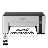 Epson C11CG96403 EcoTank M1120 mono A4 150 lap bemenet 30 lap kimenet 32 oldalperc 1440x720 DPI USB