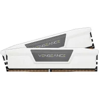 Corsair CMK32GX5M2B5200C40W Vengeance DDR5 5200MHz 32GB 2x16GB CL40 1.25V XMP 3.0 fehér hűtőbordával