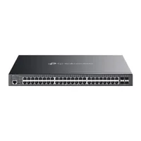 TP-Link SG3452P JetStream 52-port L2-L3 menedzselt poe kapcsoló, 48 portos, 4x SFP, 1x RJ-45 konzolport, 1x mikro-USB konzolport, rackbeépíthető