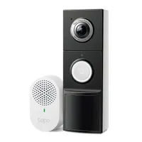 TP-Link TapoD235 Tapo D235 2K 5MP IP66 180 fok látószög duális energiaellátás microSD 512 GB 2,4 GHz wifi kétirányú audio