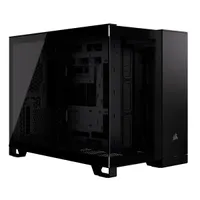 Corsair CC-9011265-WW 2500X edzett üveg mATX mid-tower fekete táp nélküli