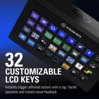 Corsair 10GAT9901 Elgato Stream Deck XL 32 LCD-billentyűk, 8x4-es rács, testreszabható ikonok, dinamikus ikonok, mágneses állvány #3