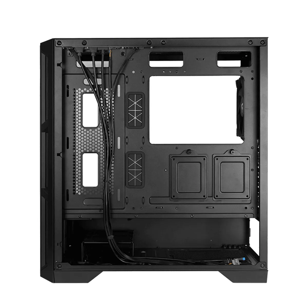 Chieftec GA-01B-M-OP Apex Air E-ATX középtorony 3x140mm PWM elől edzett üveg oldalpanel #2