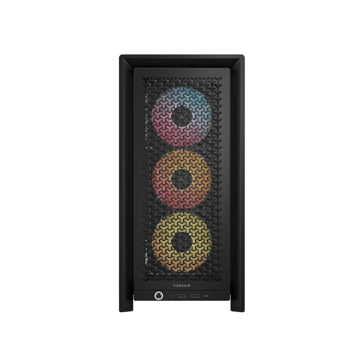 Corsair CC-9011296-WW Frame 4000D RS ARGB edzett üveg oldalpanel 3x RS120 ARGB ventilátor Mid-Tower ATX #3