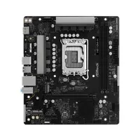 Asrock 90-MXBSZ0-A0UAYZ H810M-H alaplap LGA1851 Micro-ATX DDR5 2x DIMM 128GB PCIe4.0 x16 M.2 Gen4x4 4xSATA HDMI2.1 USB 3.2 Gen2 Type-C RTL8111H ALC897 #2