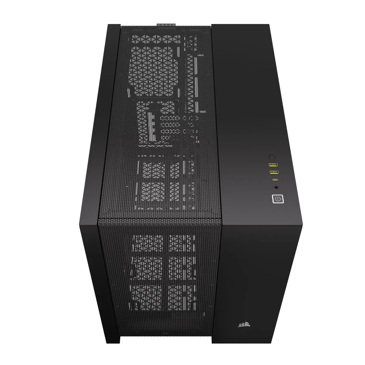 Corsair CC-9011263-WW 2500D Airflow Micro-ATX dupla kamrás edzett üveg fekete #3