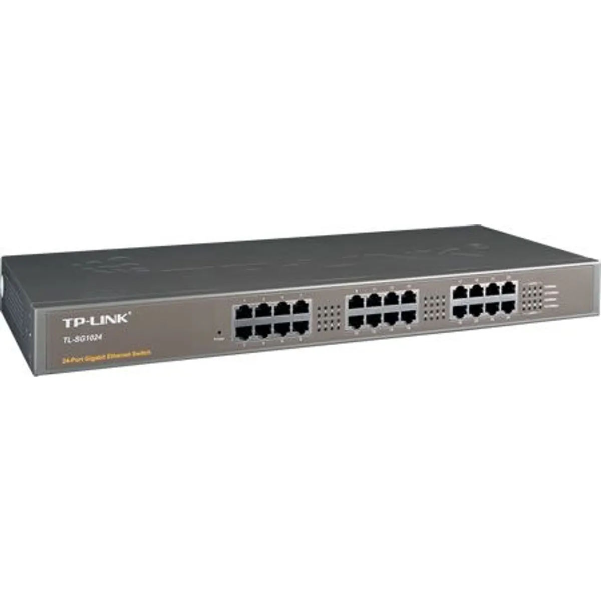 TP-Link TL-SG1024 24 portos gigabites rack switch nem menedzselt 24 RJ45 portok 1U 19 hüvelykes fém ház 48 Gbps #1