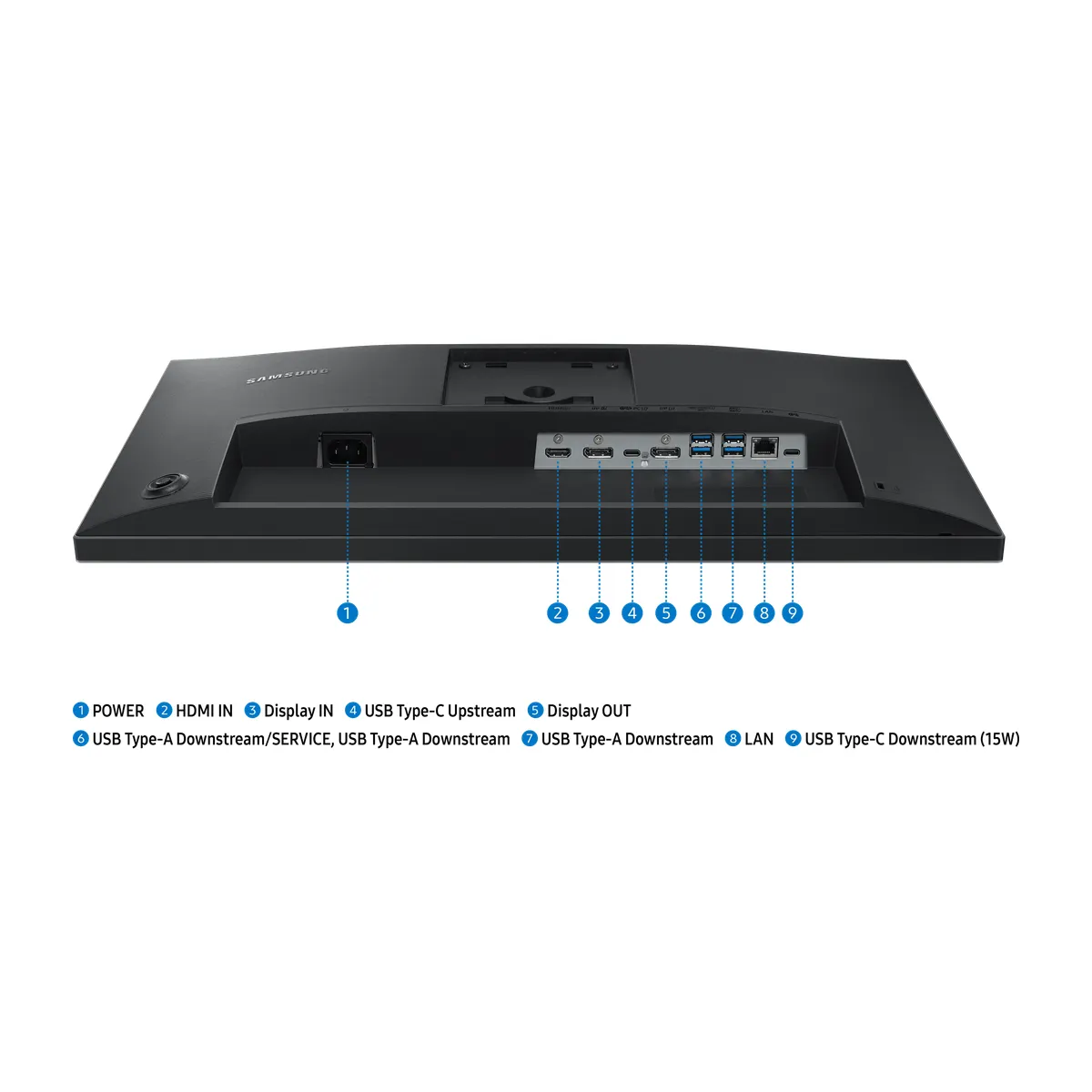 Samsung LS24F434UAUXEN S24F434UAU IPS FHD 1920x1080 100 Hz USB-C HDMI DisplayPort #7