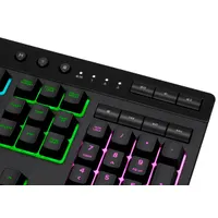 Corsair CH-9226765-NA K55 RGB PRO 5 zónás RGB, IP42 por- és fröccsenésálló, levehető tenyértámasz, 6 makrógomb, dedikált média- és hangerőgombok #2