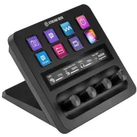 Corsair 10GBD9901 Elgato Stream Deck 8 testreszabható LCD billentyű, 4 x 360 fok encoderek, érintőpanel, USB 2.0 #2