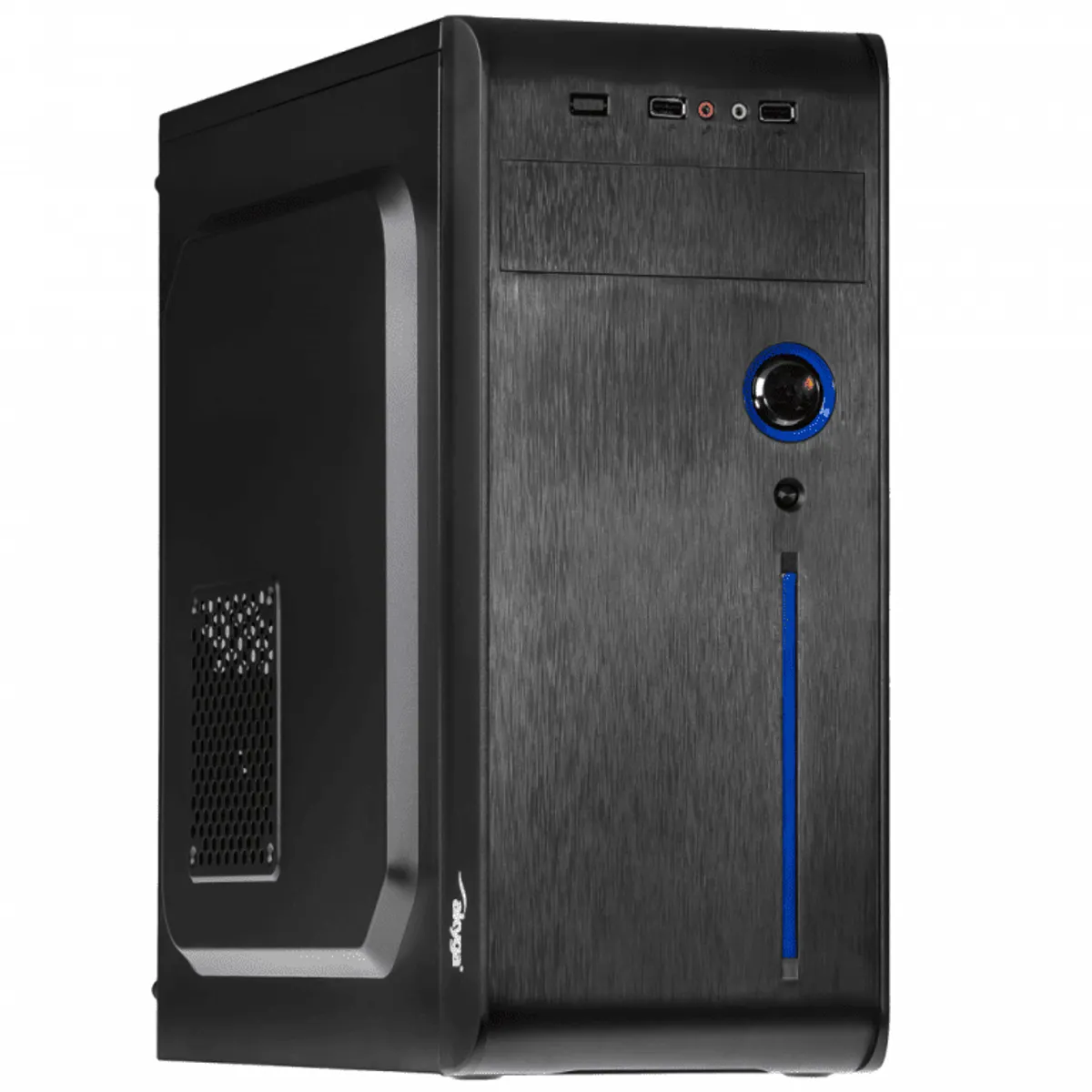 Akyga AK939BL MIDI ATX fekete 3x 3.5" belső 3x 2.5" belső #1