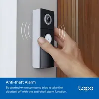 TP-Link TapoD235 Tapo D235 2K 5MP IP66 180 fok látószög duális energiaellátás microSD 512 GB 2,4 GHz wifi kétirányú audio #6