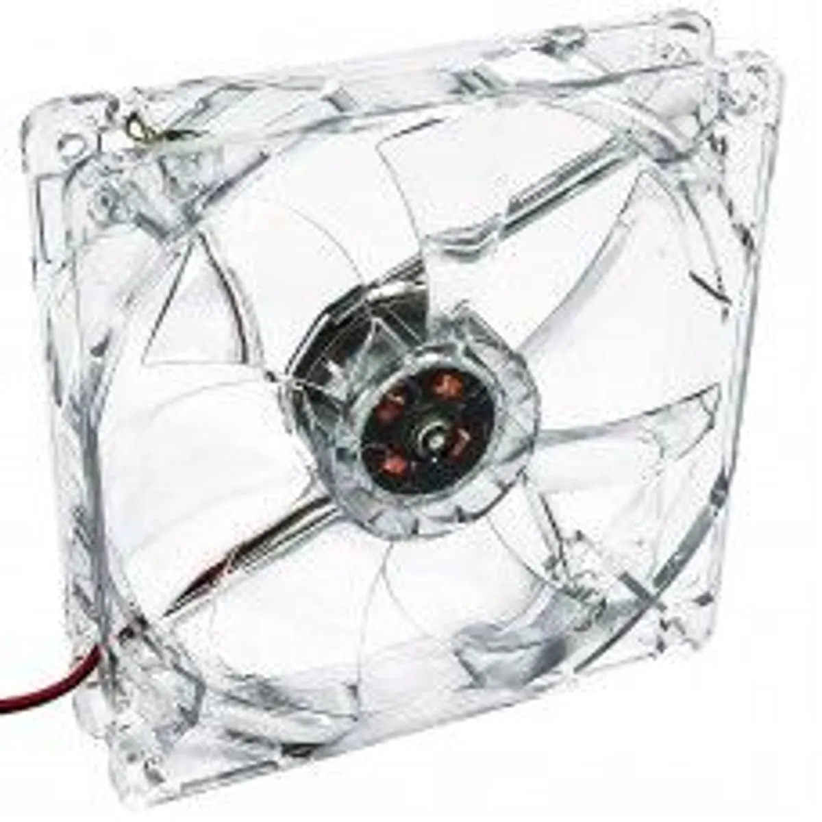 Akyga AW-12A-WH ventillátor 120 mm LED fehér Molex #1