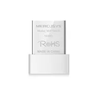 Mercusys MW150US N150 vezeték nélküli nano USB adapter USB 2.0 2,4 GHz 150 Mbps
