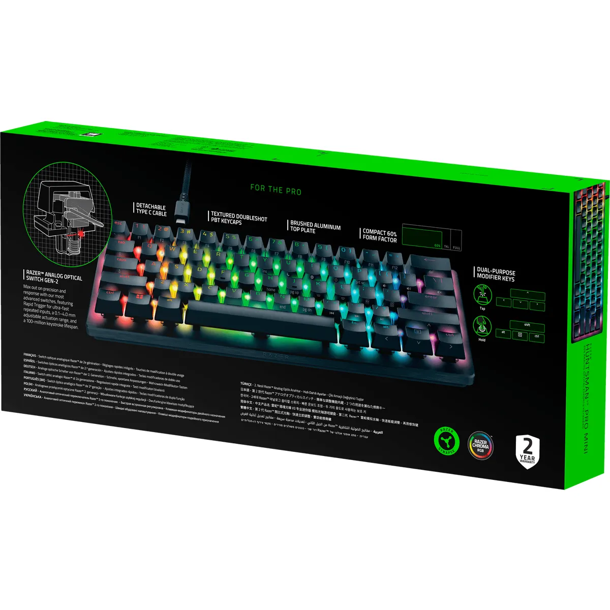 Razer RZ03-04990100-R3M1 Huntsman V3 Pro Mini US Layout #2