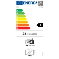 Dell DU2725QE 27" 4K IPS 120 Hz matt fekete forgatható állítható magasság 178-178 VESA 100x100 #5