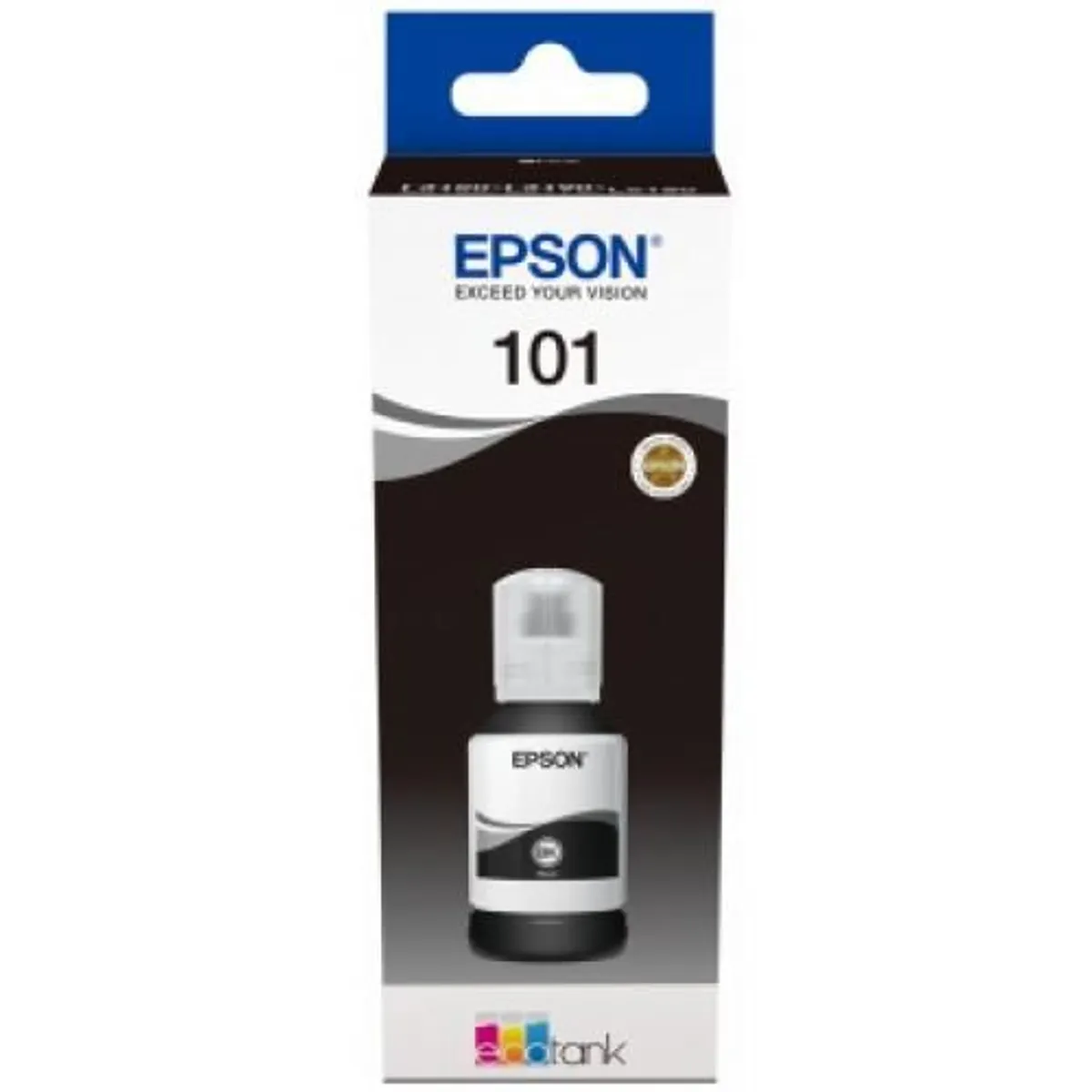 EPSON C13T03V14A 101 EcoTank fekete tintapatron 127 ml kompatibilis L6160, L6170, L6190 #1
