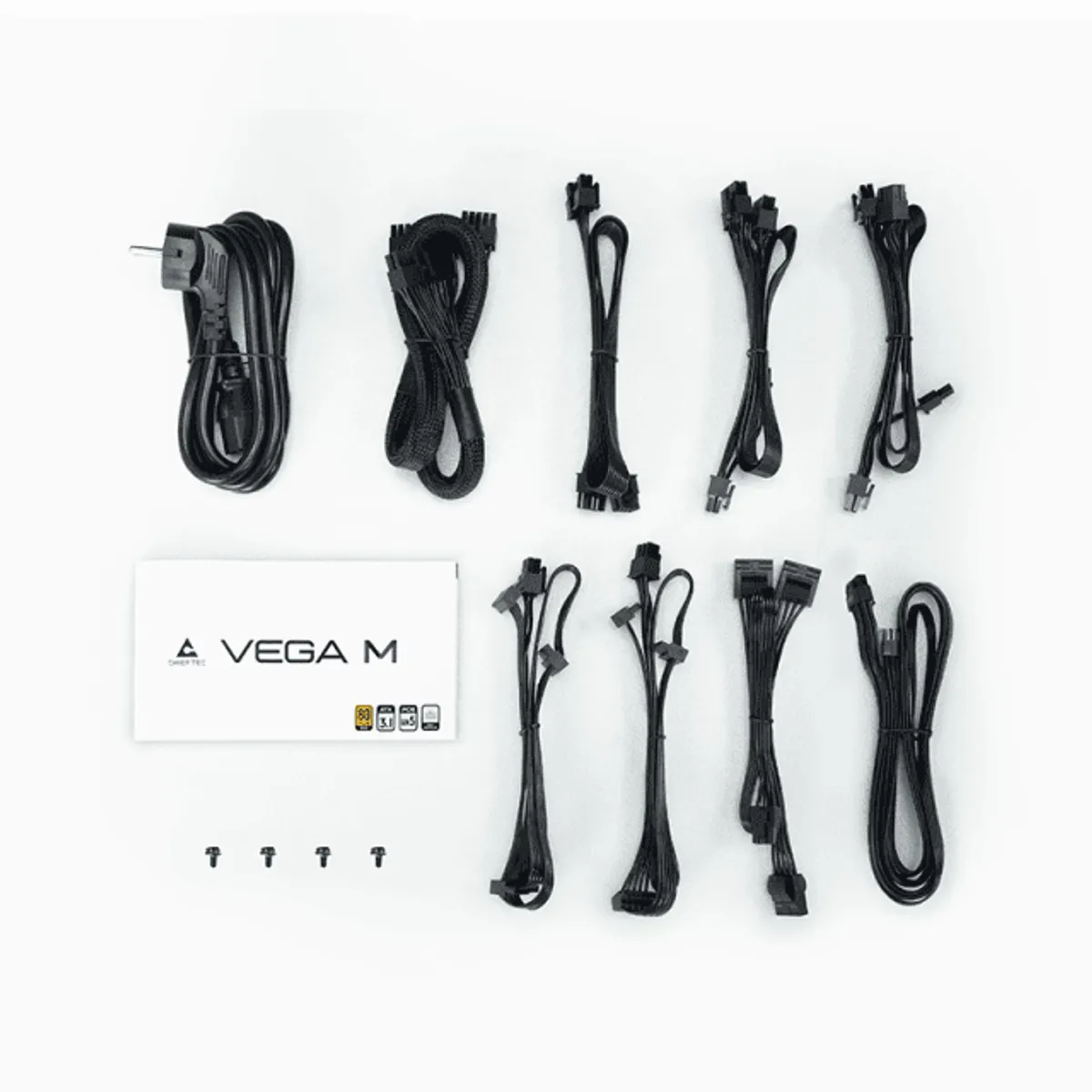 Chieftec PPG-1000-C Vega M 1000W 80 PLUS Gold moduláris ATX 24-pin, 135 mm-es FDB ventilátor #5