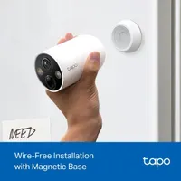 TP-Link TAPOC425 Tapo C425 2K QHD IP66 10000mAh 2.4 GHz kétirányú audio microSD 512 GB #2