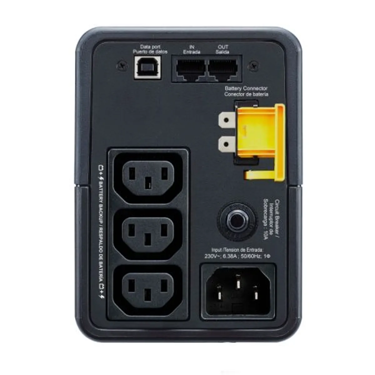 APC BX500MI Back-UPS 0,5 kVA 300 W line-interactive 3x IEC C13 bemeneti csatlakozó IEC C14 1,5 m #3