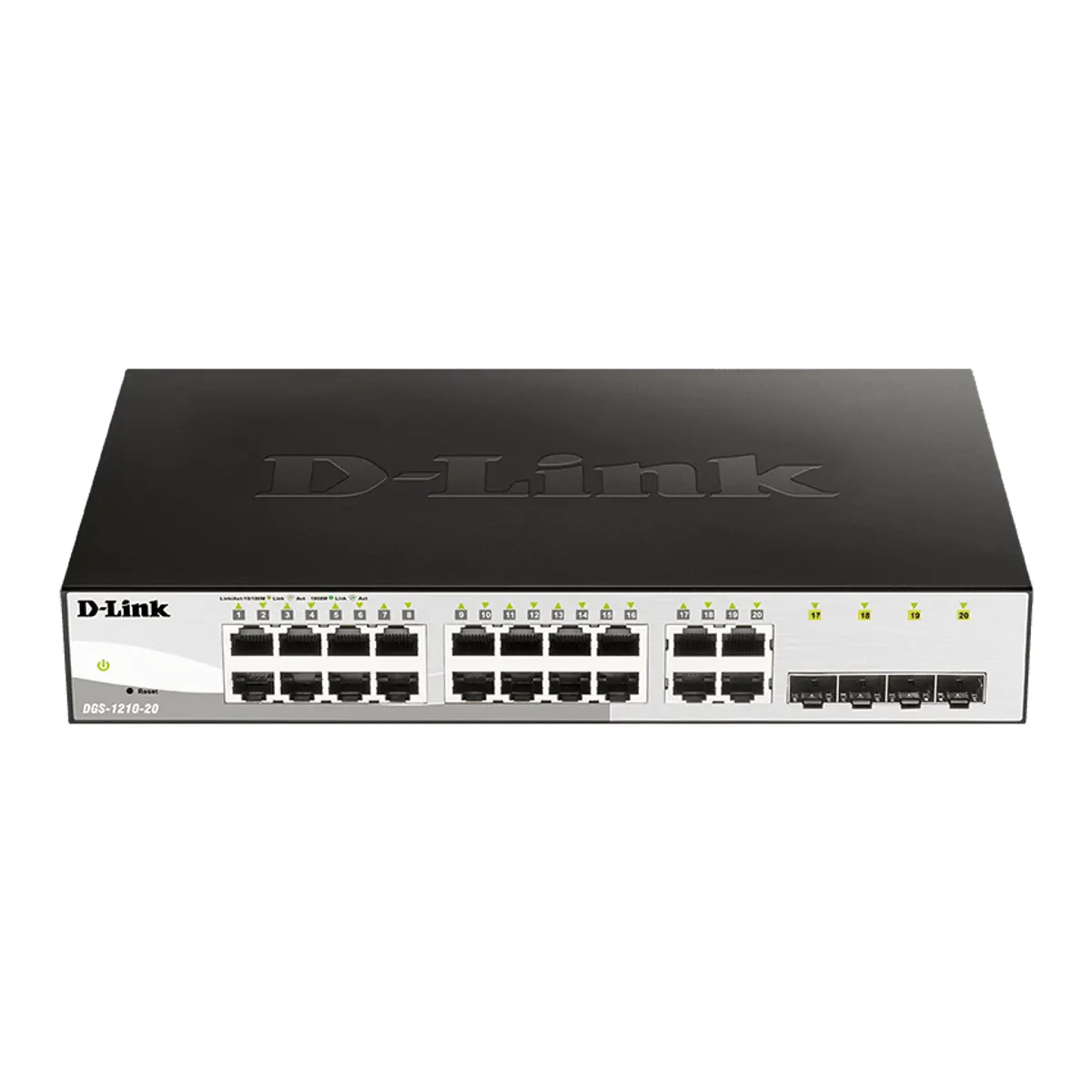 D-Link DGS-1210-20/E 16-portos gigabites smart switch 4x SFP #1