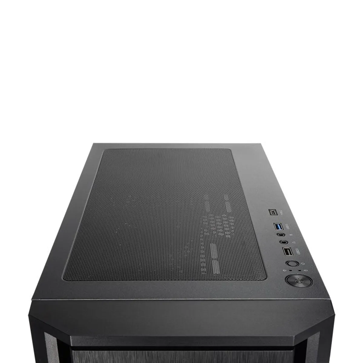 Chieftec AZ-01B-OP Pro mini mATX 0,6 mm SPCC fekete 2x 2,5" 1x 3,5" belső rekesz PSU nélkül CPU hűtő max 165 mm VGA max 330 mm #7