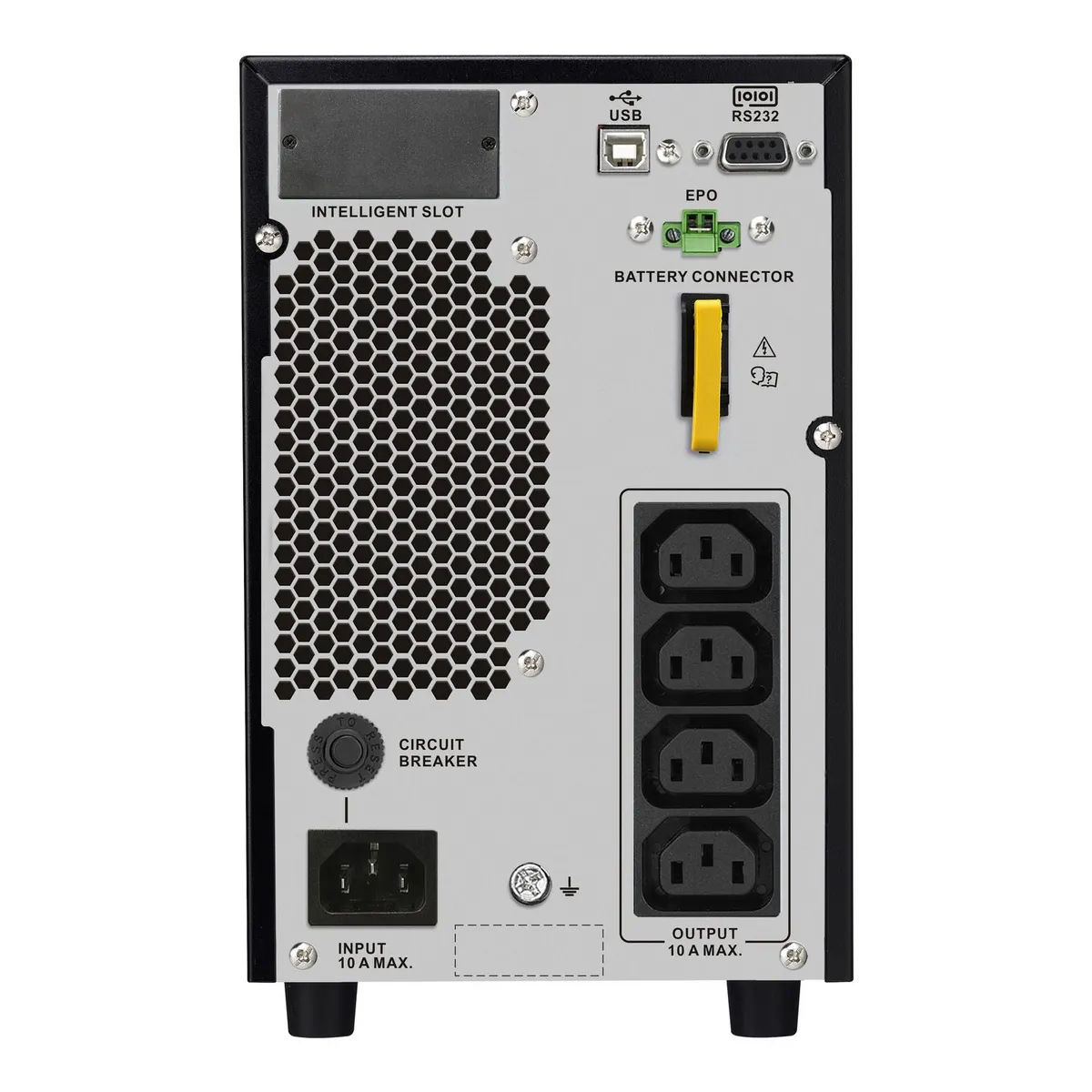 APC SRV2KI-E Easy UPS On-Line SRV 2000VA 1800W LCD 48V VRLA C13 és C19 1,5 m #2