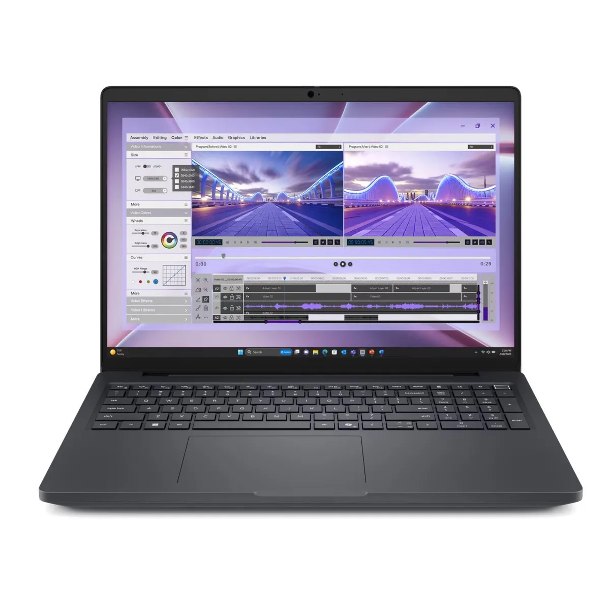 Dell MC16250-15 Pro Max 16 Core Ultra 7 2.2-5.3GHz 32GB DDR5 1TB NVMe SSD 8GB GPU memória 16" IPS 1920x1200 matte Windows 11 Pro #1