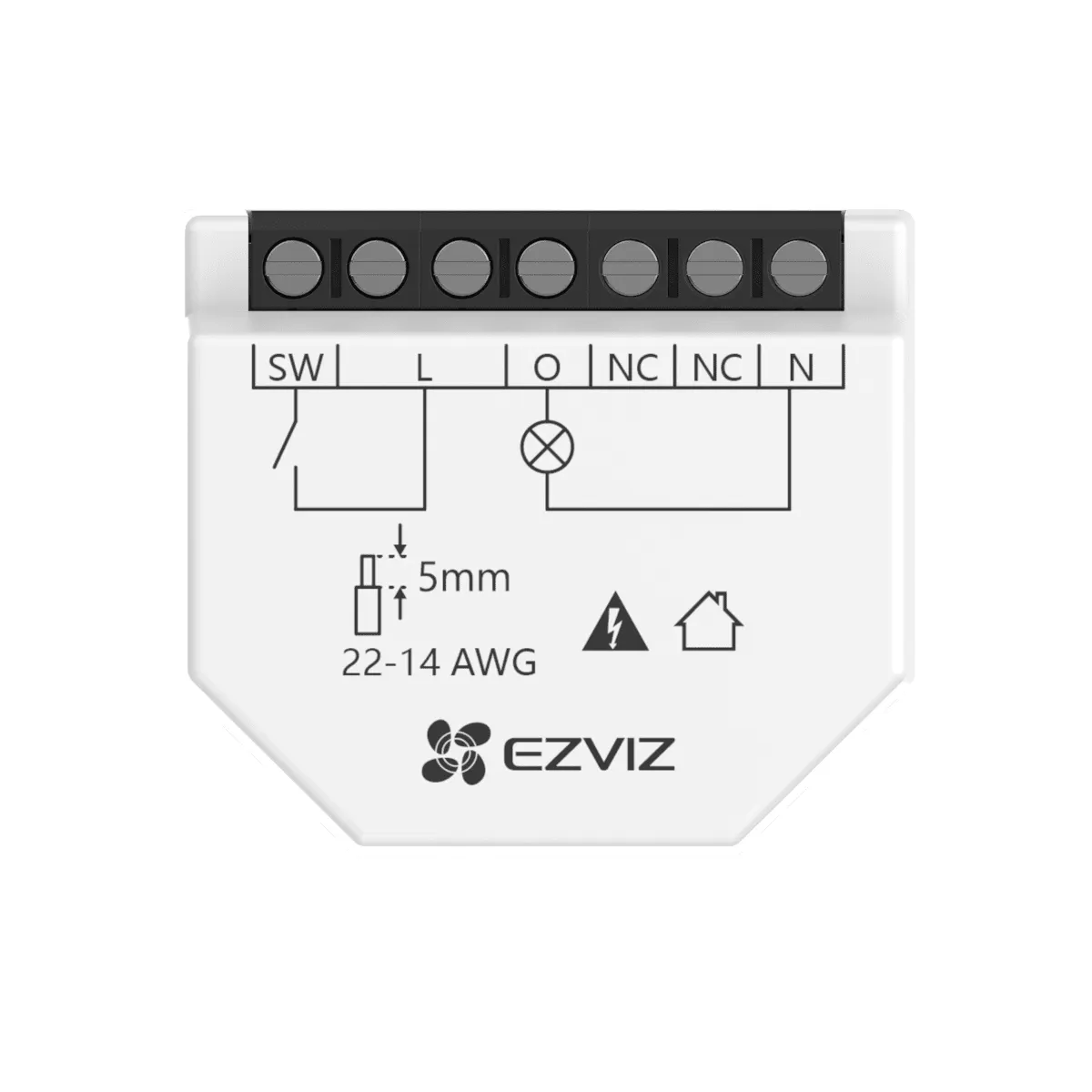 EZVIZ 304800313 T35 1 csatornás, fehér, Wi-Fi relé #2