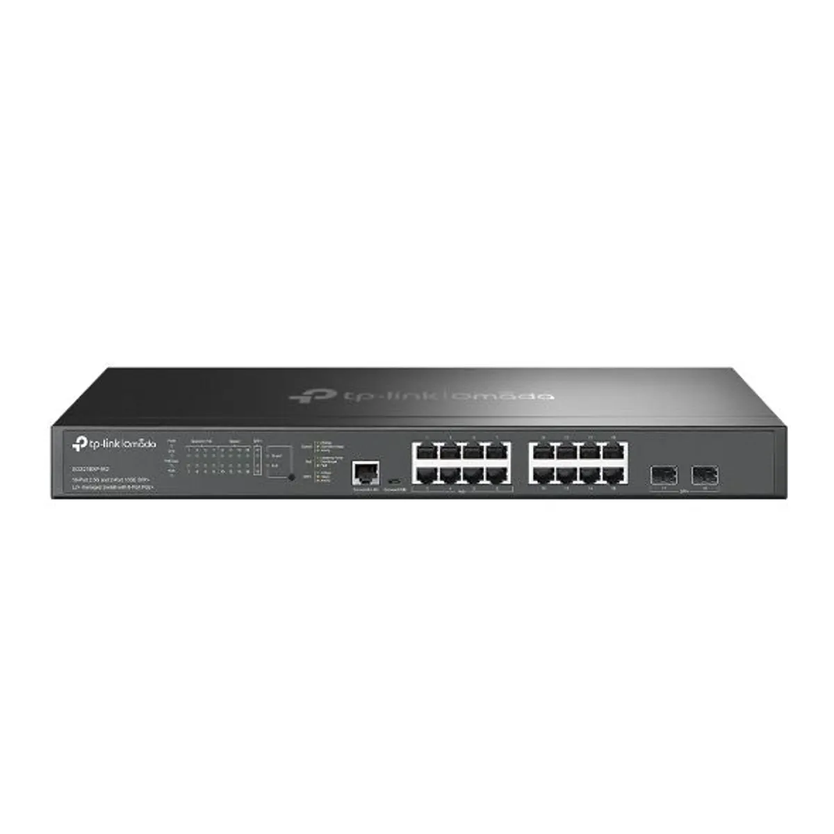 TP-Link SG3218XP-M2 Omada L2 plus 16x2.5G RJ45 2x10G SFP 8 PoE-portok rack-mount #1