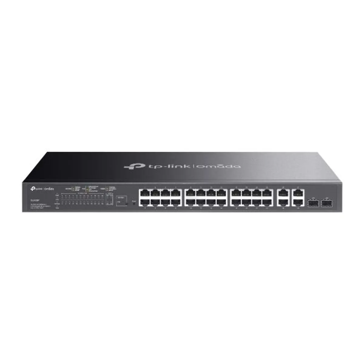 TP-Link SL2428P PoE kapcsoló 24 port 2x combo SFP 250 W #1