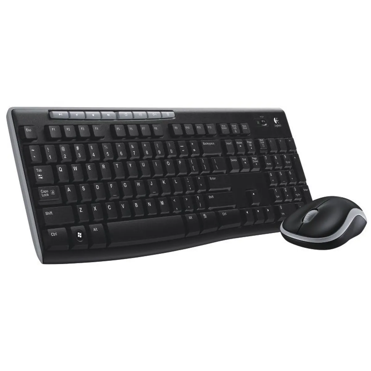 Logitech 920-004526 MK270 vezeték nélküli billentyűzet és egér fekete #1