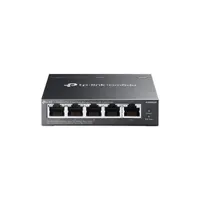 TP-Link ES205GP Omada 5-portos gigabites menedzselt switch, 4 PoE port, 65 W