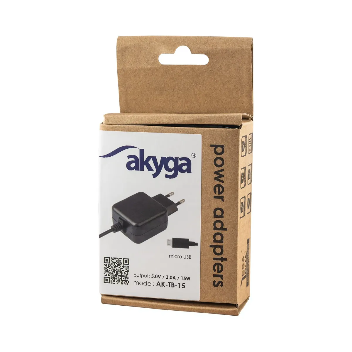 Akyga AK-TB-15 univerzális töltő 5V-3A 15W micro USB B 1m #3
