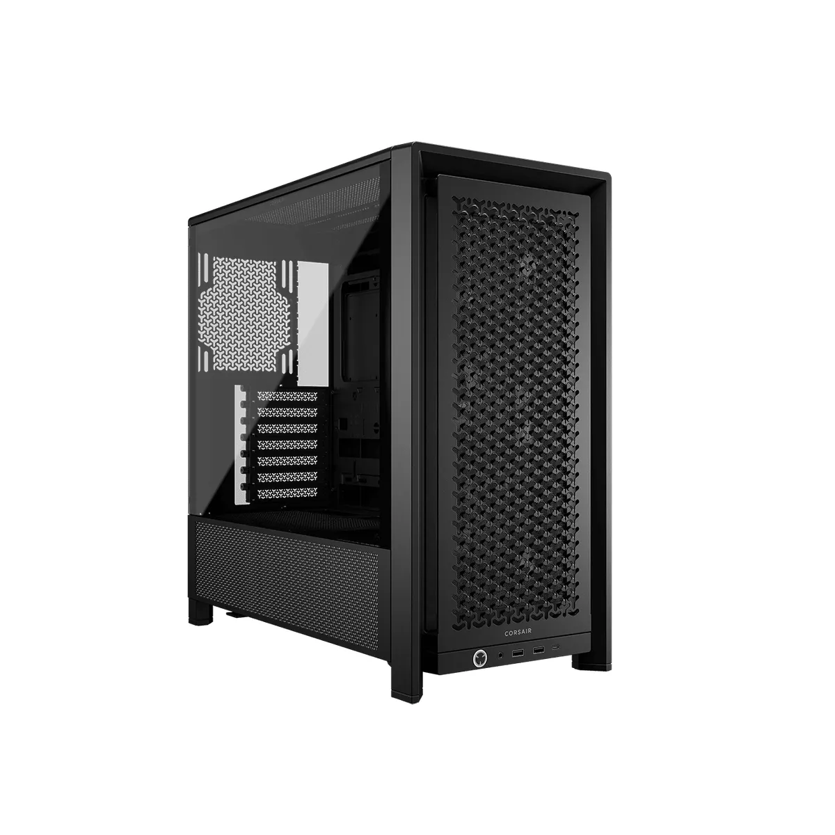 Corsair CC-9011312-WW Frame 4000D RS Mid-Tower ATX edzett üveg fehér #1