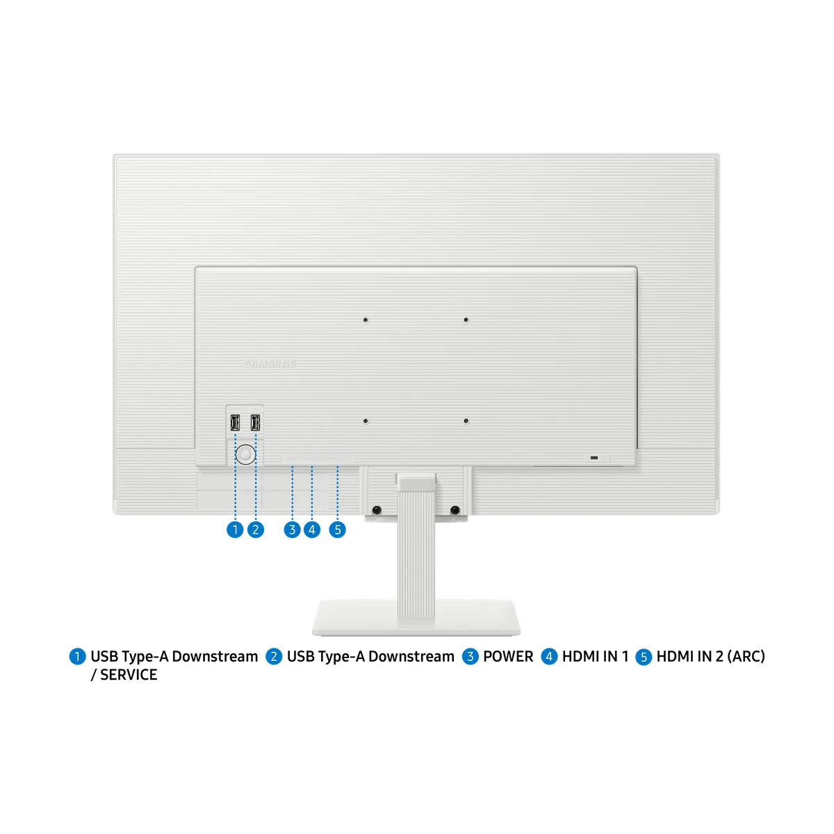 Samsung LS27FM501EUXDU Smart Monitor M5 M50F 27" fehér #7