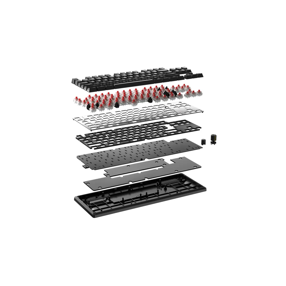 Corsair CH-911911E-NA K70 Core TKL MLX Red v2 RGB mechanikus #5