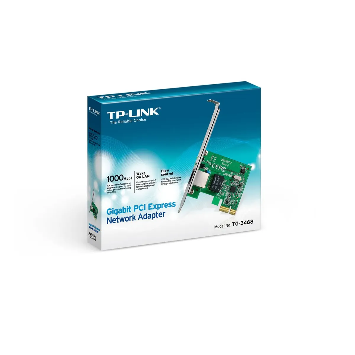 TP-Link TG-3468 PCIe gigabites hálózati kártya 1x RJ-45 10 100 1000 Mbps #2