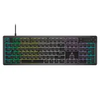 Corsair CH-9226C65-NA K55 CORE RGB membrán 12KRO 5 zónás RGB USB 2.0 Type-A NA kiosztás médiavezérlők cseppálló beépített memória