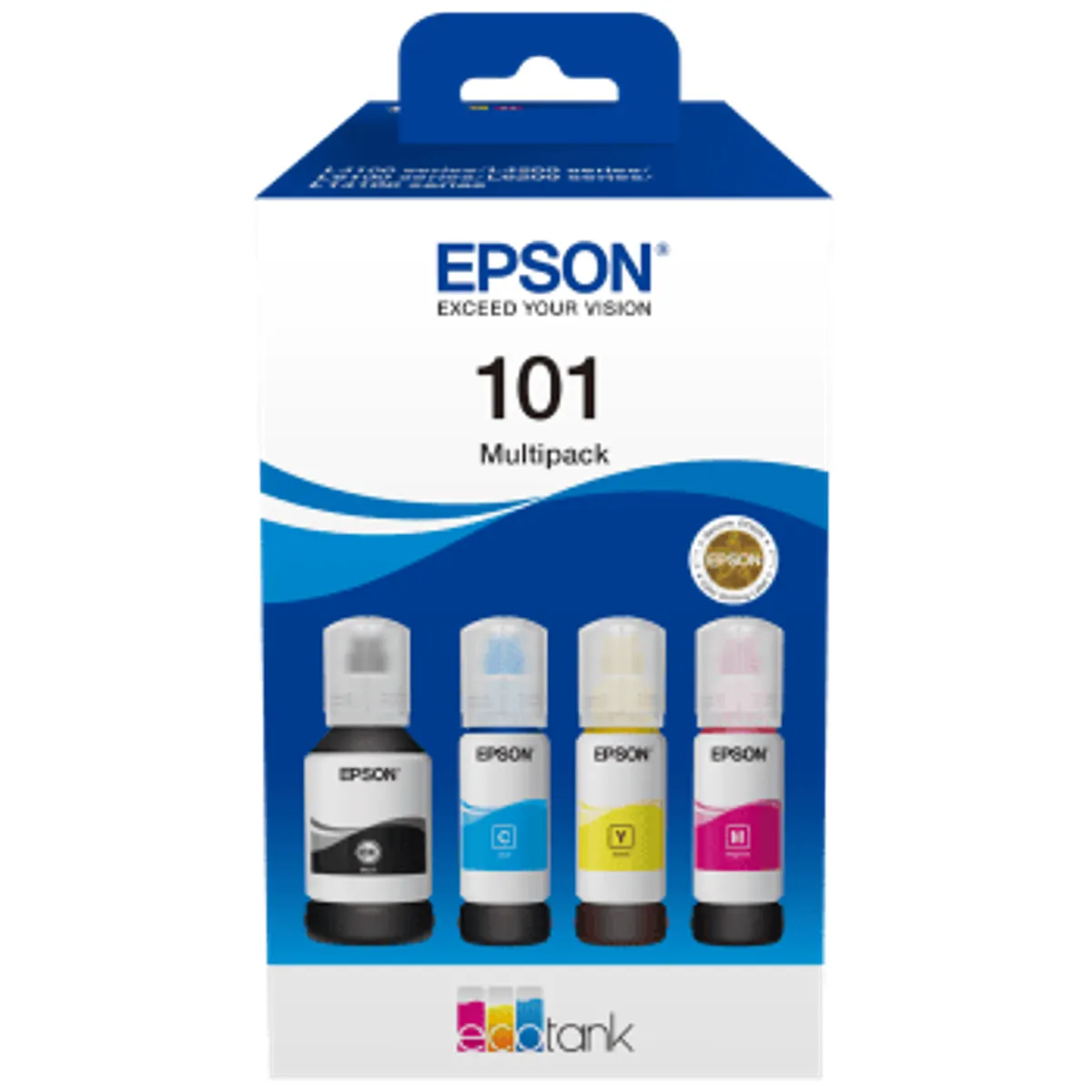 EPSON C13T03V64A tintapatron utántöltő készlet 4 színű fekete 127 ml, cián 70 ml, magenta 70 ml, sárga 70 ml #1