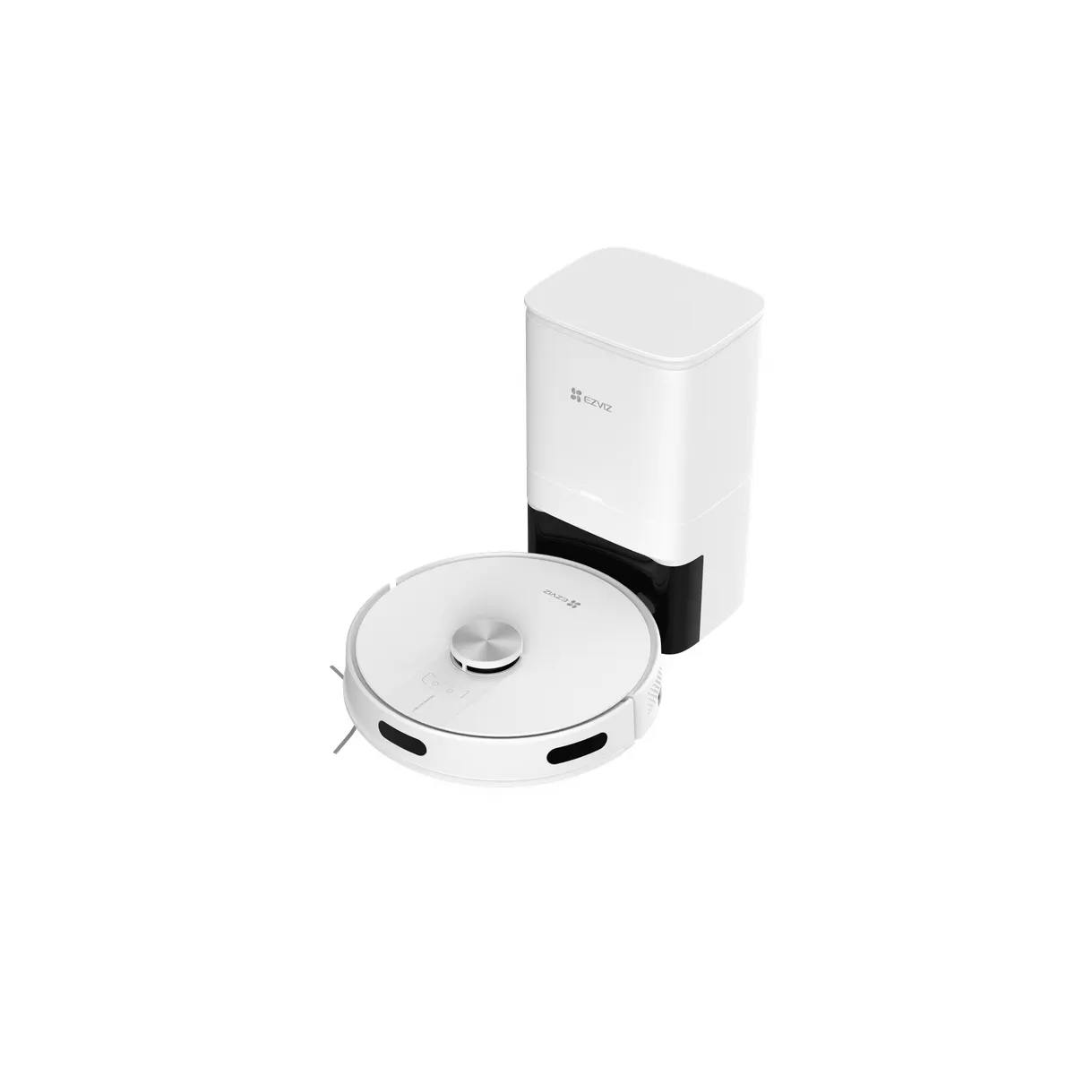 EZVIZ 314100030 RE4 Plus robotporszívó dokkolóval felmosó funkcióval LDS LiDAR navigáció 45W 4000Pa 240 perc fehér #1