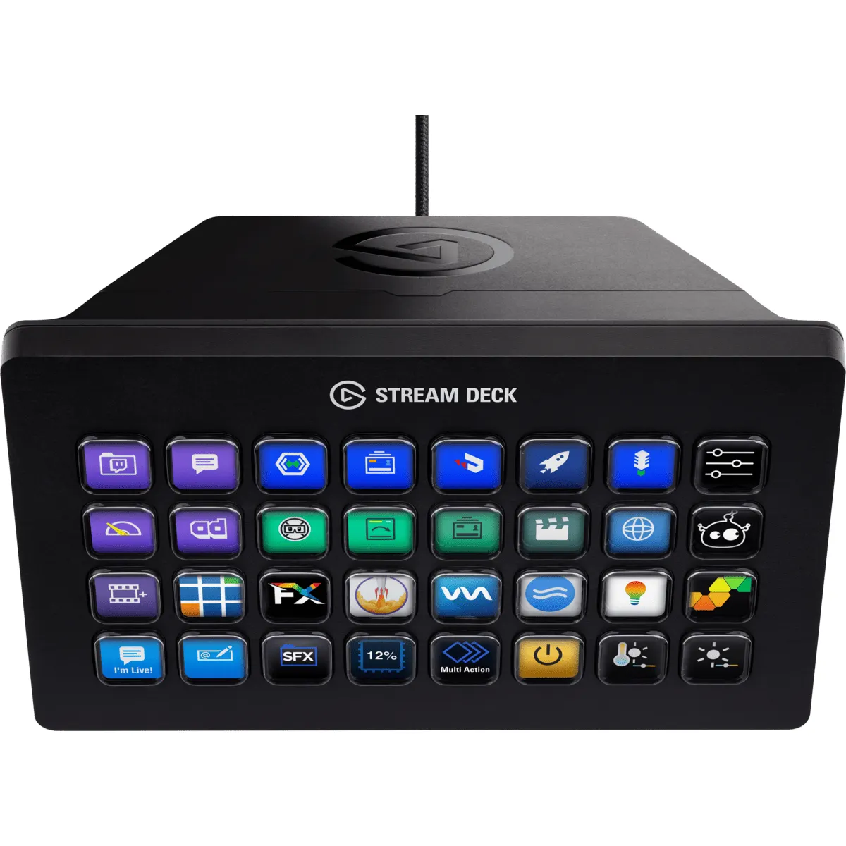 Corsair 10GAT9901 Elgato Stream Deck XL 32 LCD-billentyűk, 8x4-es rács, testreszabható ikonok, dinamikus ikonok, mágneses állvány #2